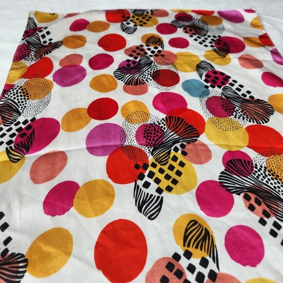 Evolve Silky Polka Dots Scarf Wrap Shawl One Size 50.5"×16" 100% Polysilk - Picture 8 of 14